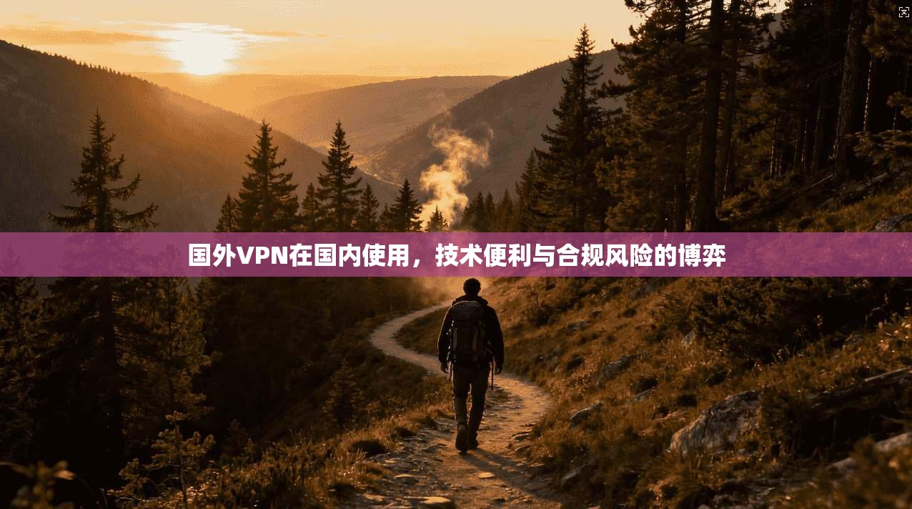 国外VPN在国内使用,技术便利与合规风险的博弈