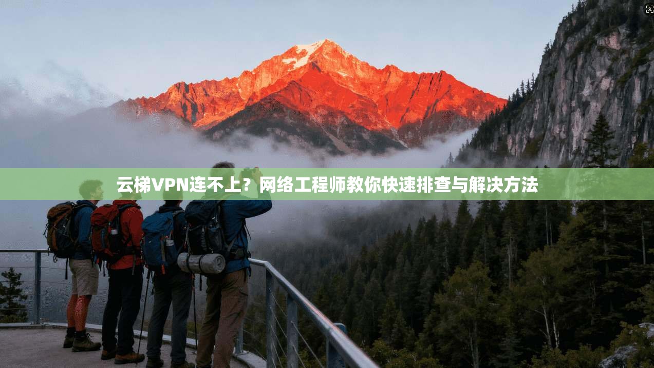 云梯VPN连不上？网络工程师教你快速排查与解决方法