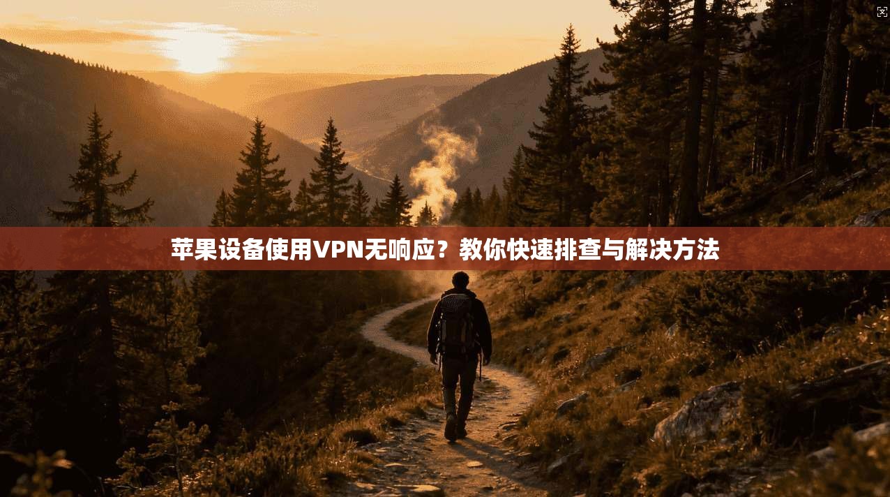 苹果设备使用VPN无响应?教你快速排查与解决方法