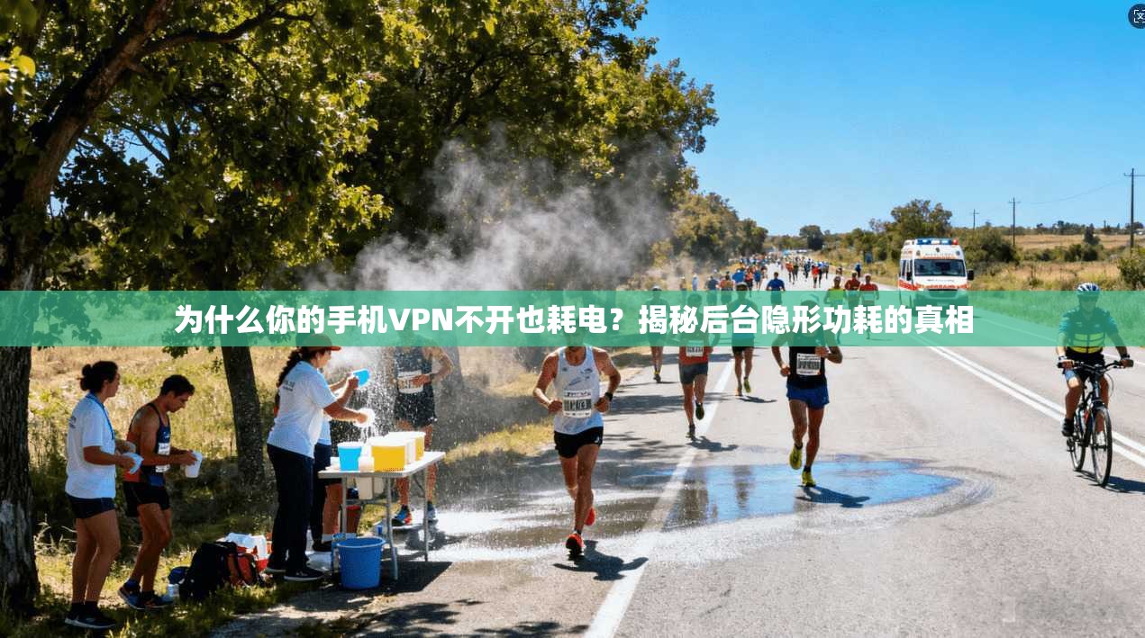 为什么你的手机VPN不开也耗电？揭秘后台隐形功耗的真相