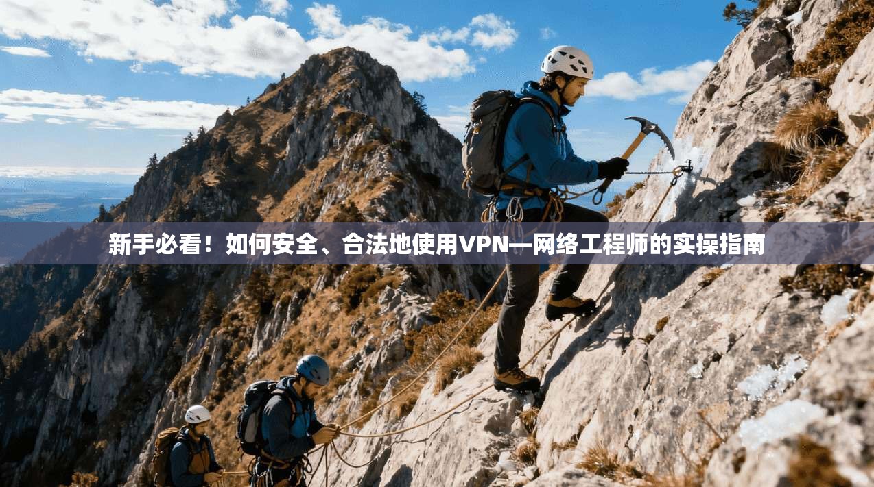 新手必看！如何安全、合法地使用VPN—网络工程师的实操指南