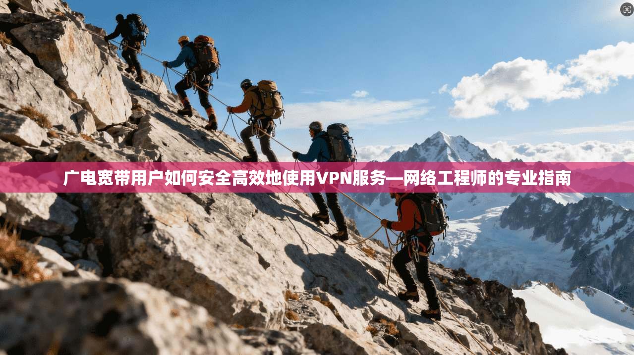 广电宽带用户如何安全高效地使用VPN服务—网络工程师的专业指南