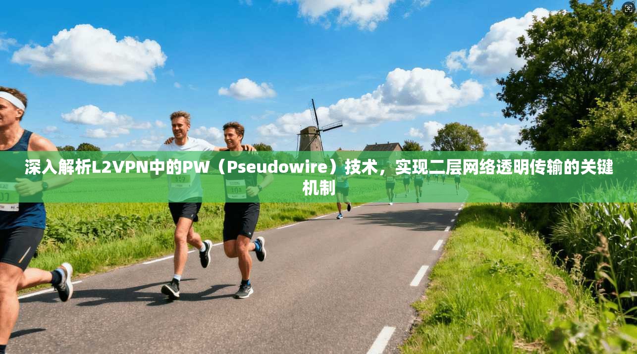 深入解析L2VPN中的PW（Pseudowire）技术，实现二层网络透明传输的关键机制