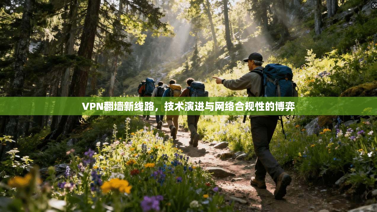 VPN翻墙新线路，技术演进与网络合规性的博弈