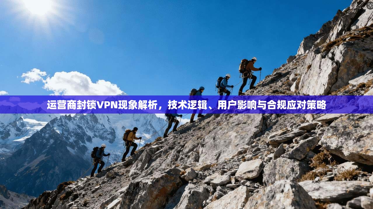 运营商封锁VPN现象解析，技术逻辑、用户影响与合规应对策略