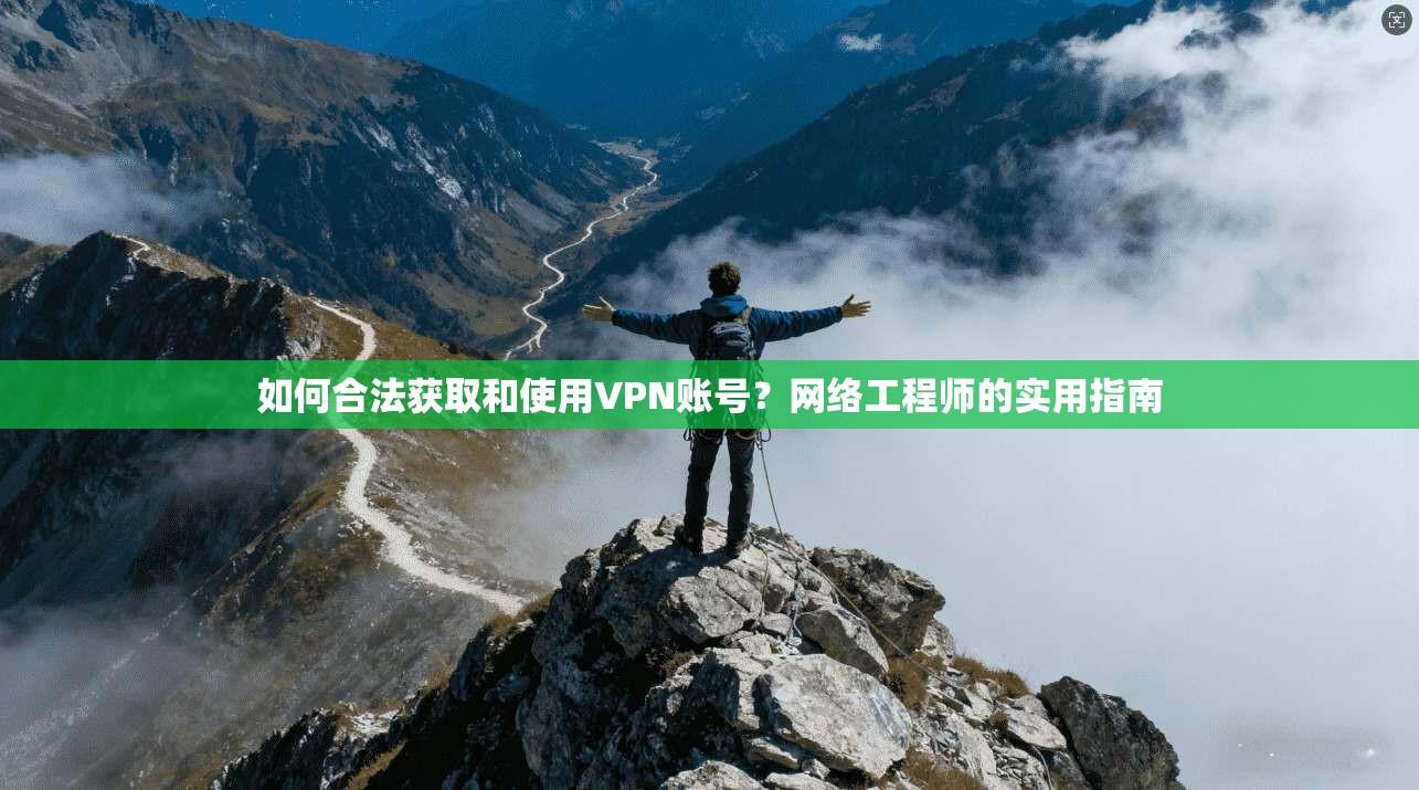 如何合法获取和使用VPN账号?网络工程师的实用指南