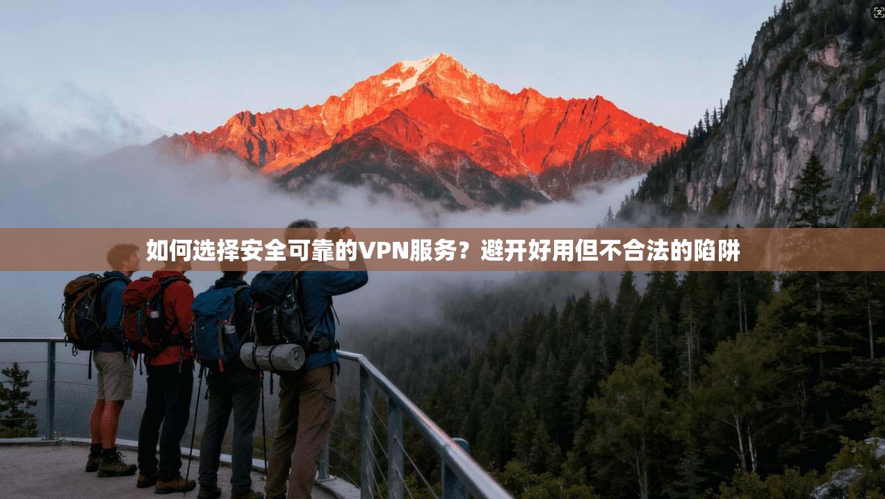 如何选择安全可靠的VPN服务？避开好用但不合法的陷阱