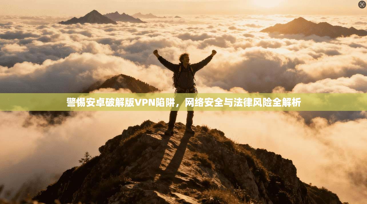 警惕安卓破解版VPN陷阱，网络安全与法律风险全解析