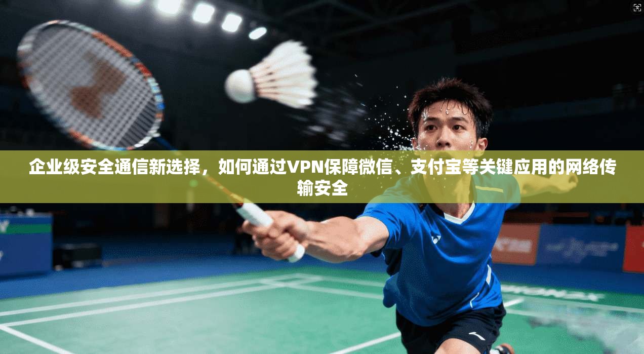 企业级安全通信新选择，如何通过VPN保障微信、支付宝等关键应用的网络传输安全