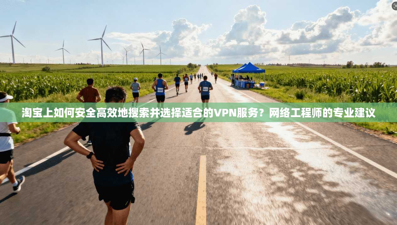 淘宝上如何安全高效地搜索并选择适合的VPN服务？网络工程师的专业建议