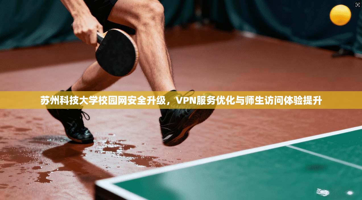 苏州科技大学校园网安全升级,VPN服务优化与师生访问体验提升