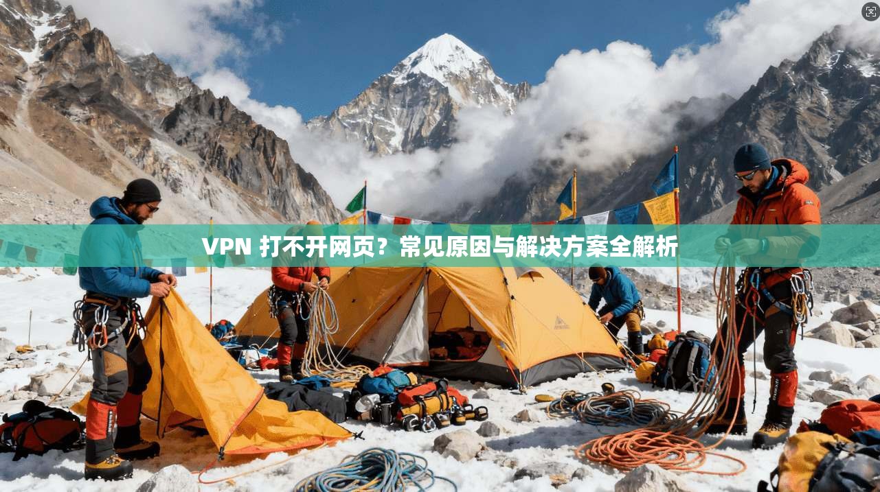 VPN 打不开网页?常见原因与解决方案全解析