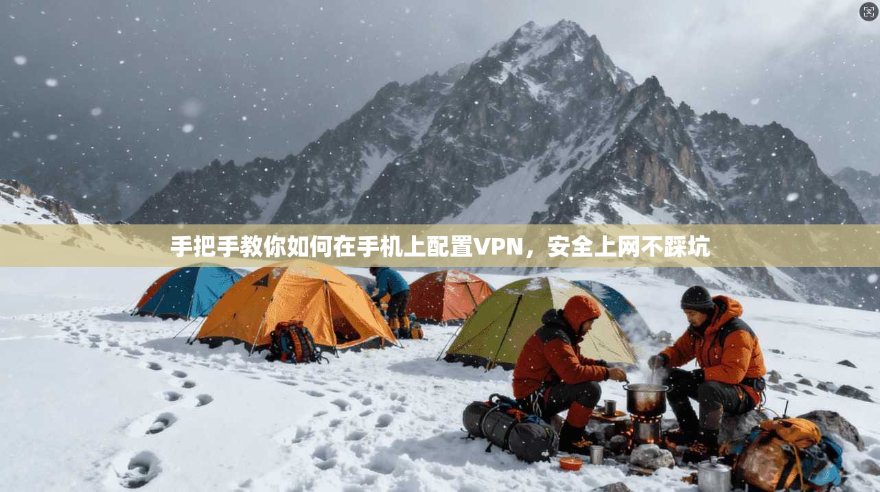 手把手教你如何在手机上配置VPN,安全上网不踩坑