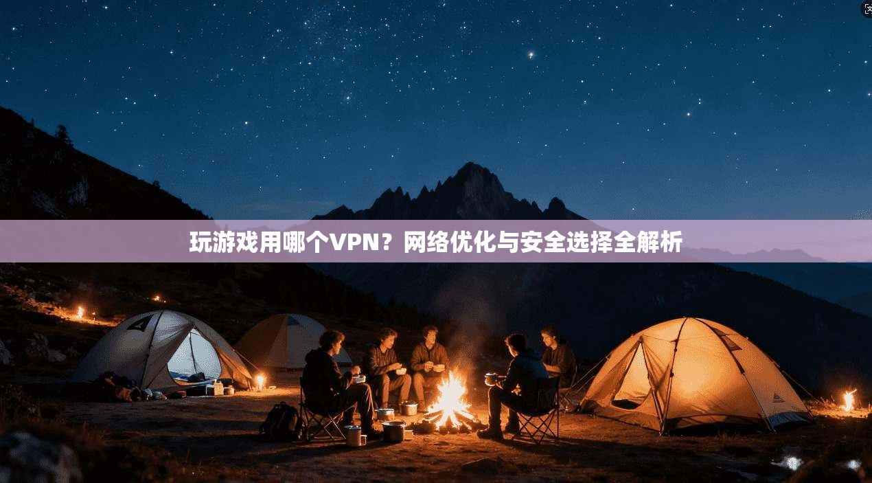 玩游戏用哪个VPN？网络优化与安全选择全解析
