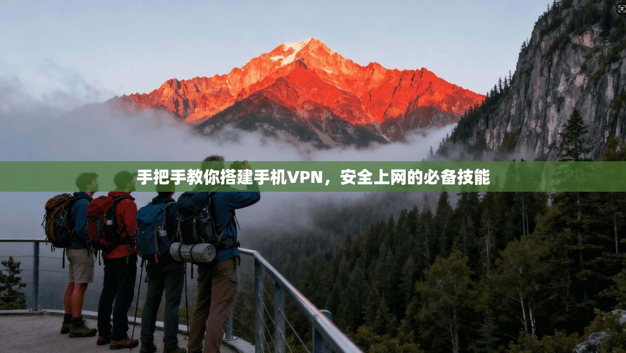 手把手教你搭建手机VPN，安全上网的必备技能
