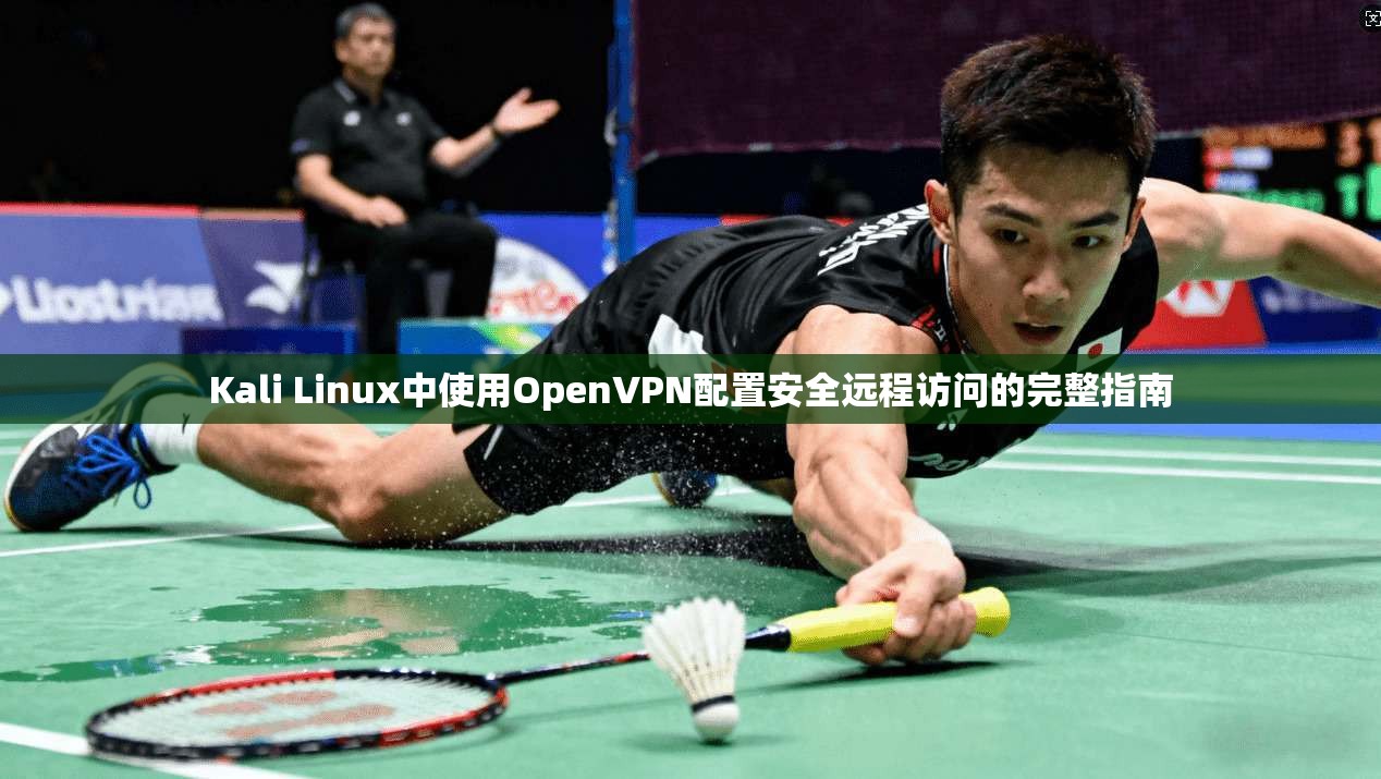 Kali Linux中使用OpenVPN配置安全远程访问的完整指南