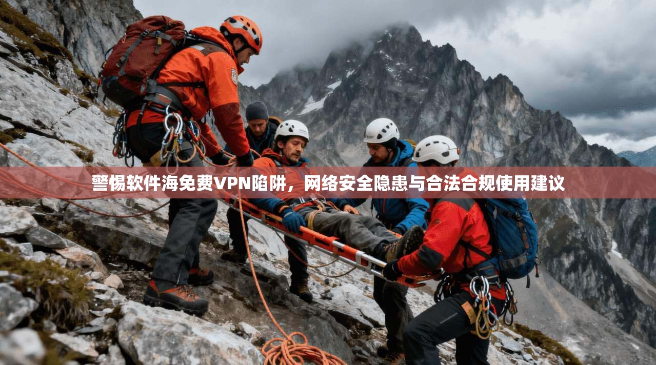 警惕软件海免费VPN陷阱，网络安全隐患与合法合规使用建议
