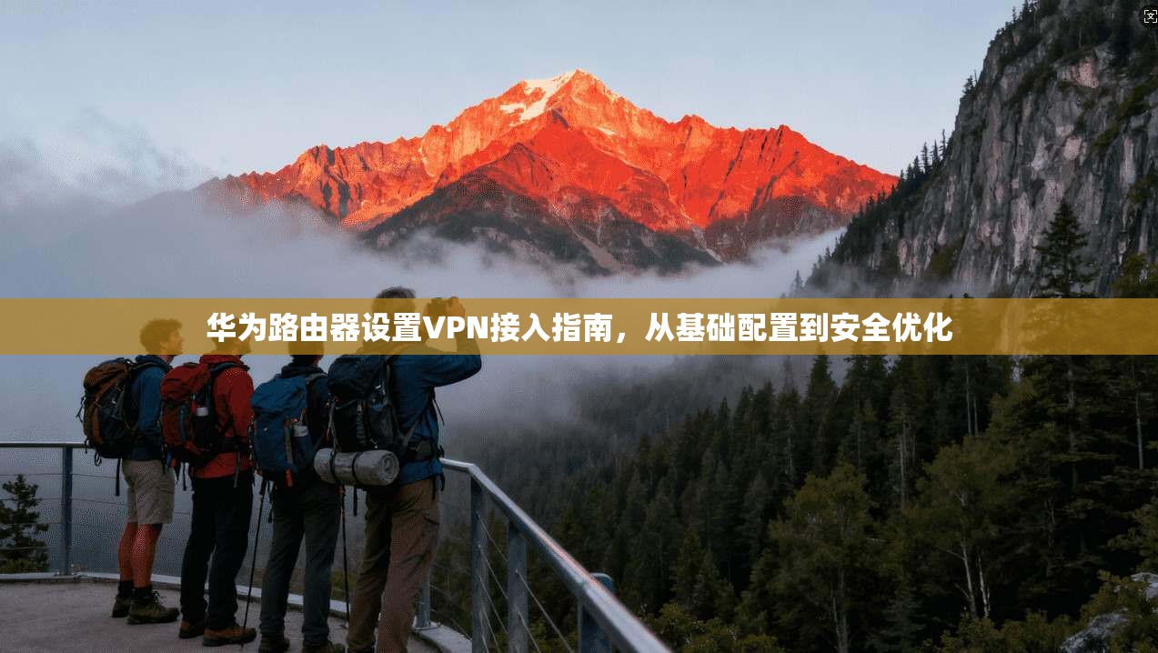 华为路由器设置VPN接入指南，从基础配置到安全优化