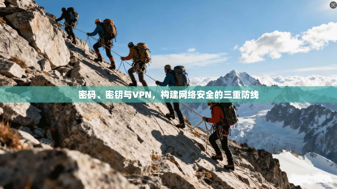 密码、密钥与VPN，构建网络安全的三重防线