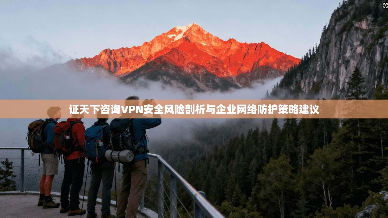 证天下咨询VPN安全风险剖析与企业网络防护策略建议