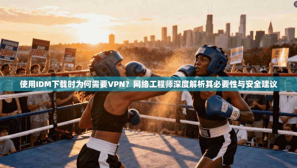 使用IDM下载时为何需要VPN？网络工程师深度解析其必要性与安全建议