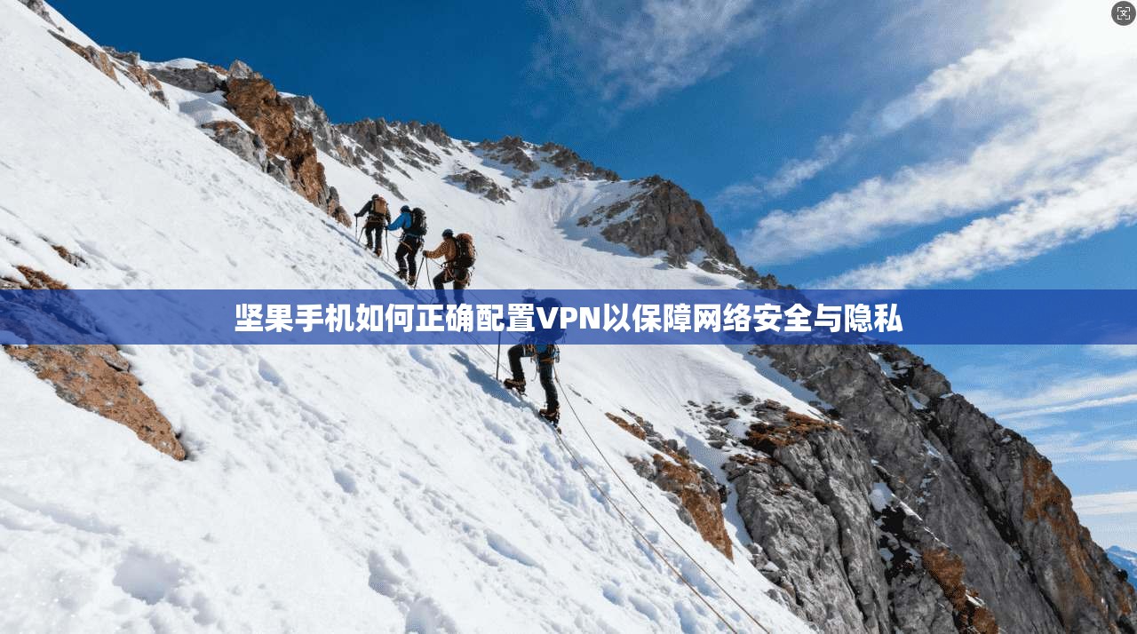 坚果手机如何正确配置VPN以保障网络安全与隐私