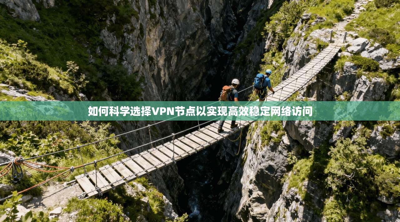 如何科学选择VPN节点以实现高效稳定网络访问