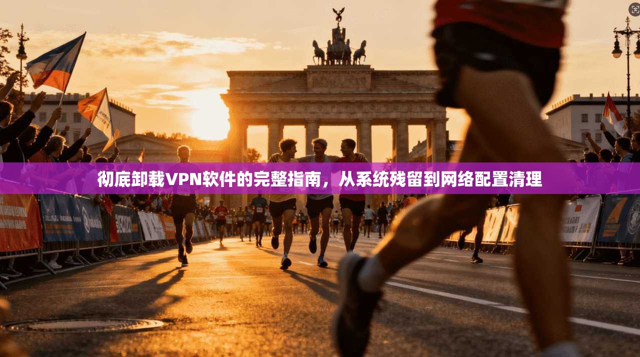 彻底卸载VPN软件的完整指南，从系统残留到网络配置清理
