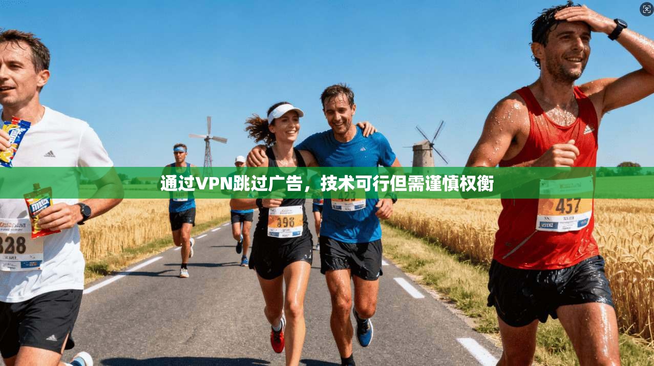 通过VPN跳过广告，技术可行但需谨慎权衡
