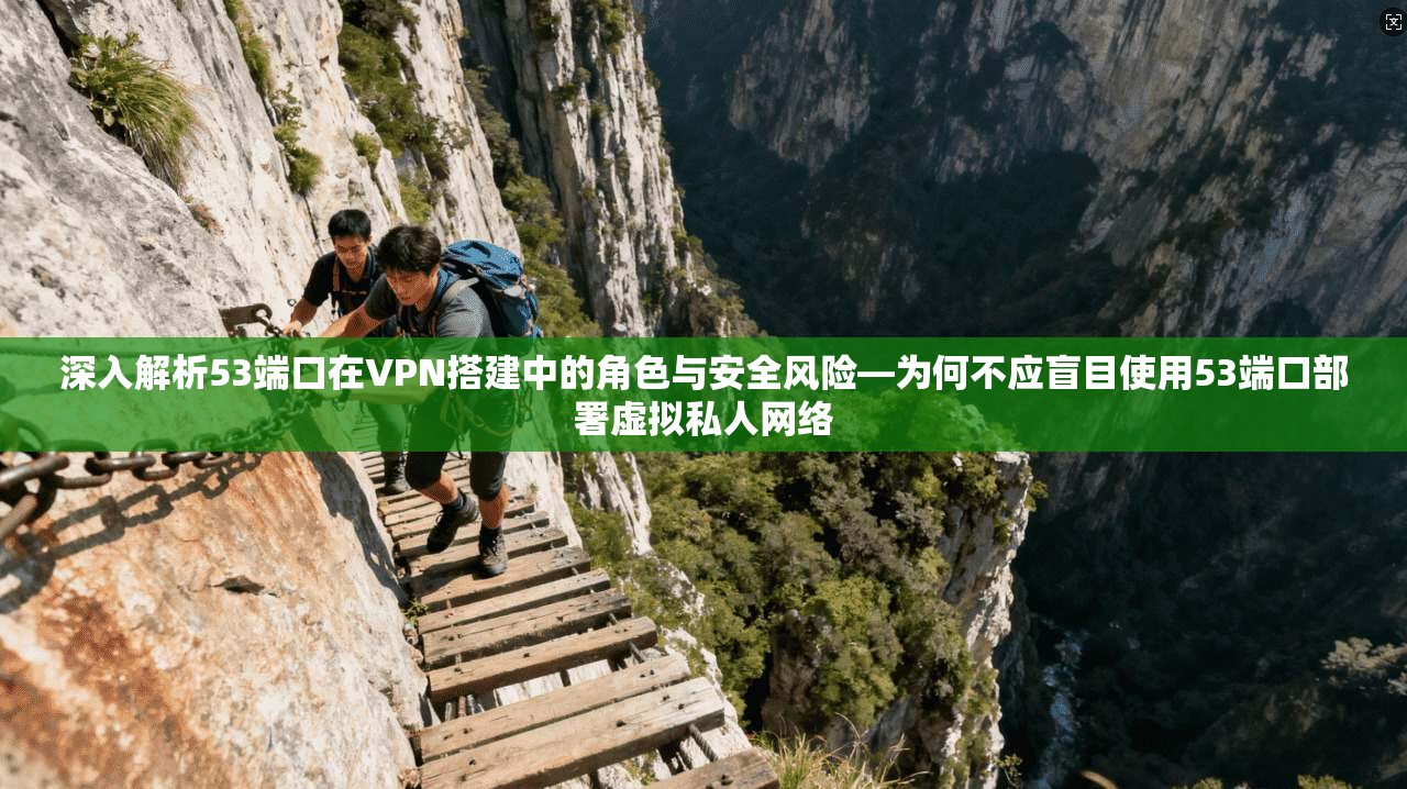 深入解析53端口在VPN搭建中的角色与安全风险—为何不应盲目使用53端口部署虚拟私人网络