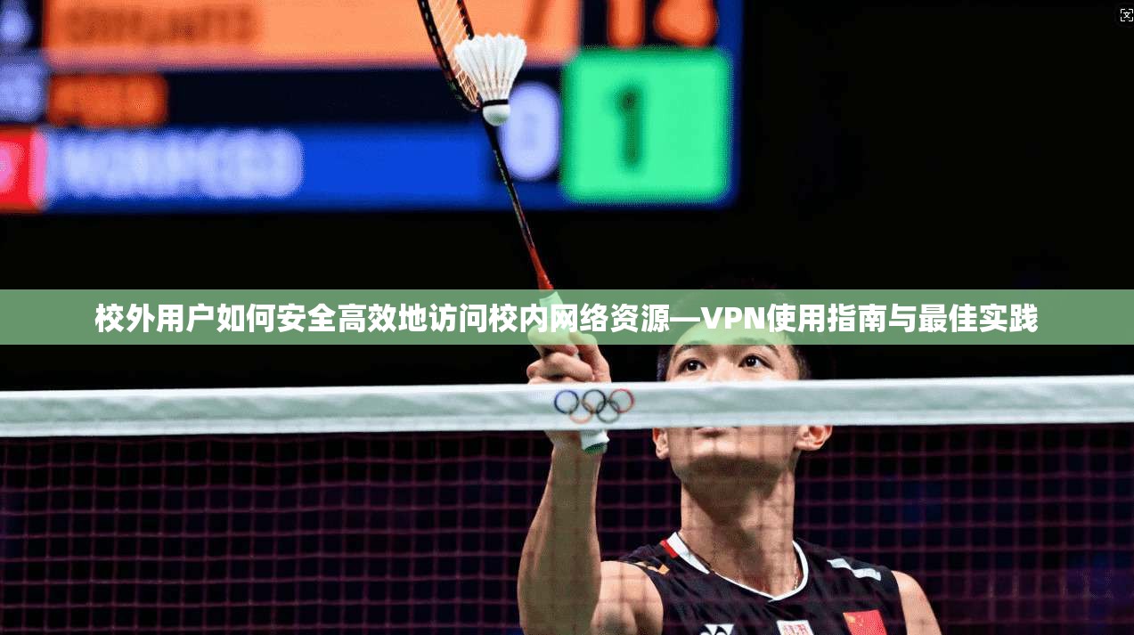 校外用户如何安全高效地访问校内网络资源—VPN使用指南与最佳实践