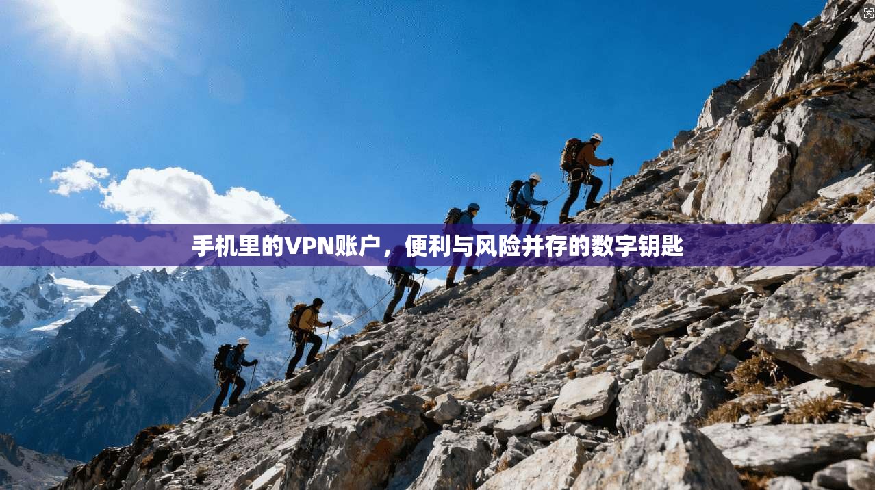 手机里的VPN账户，便利与风险并存的数字钥匙