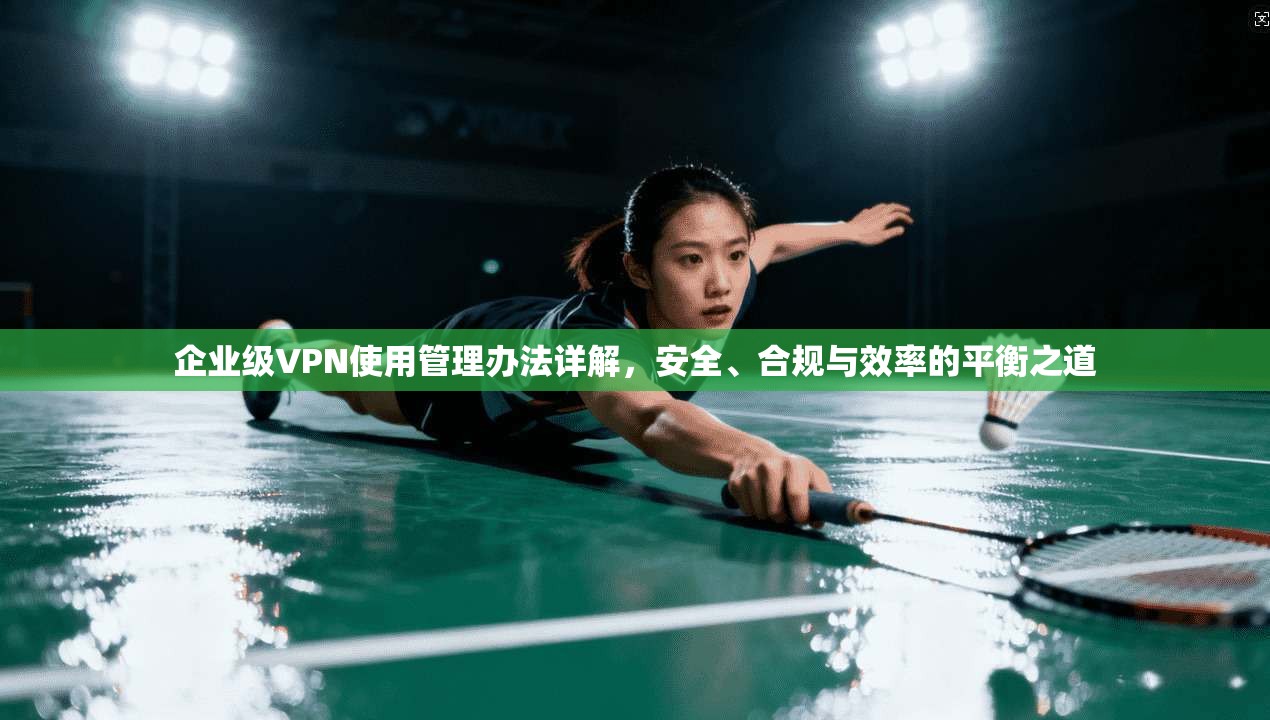 企业级VPN使用管理办法详解，安全、合规与效率的平衡之道