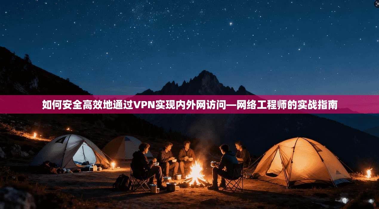 如何安全高效地通过VPN实现内外网访问—网络工程师的实战指南