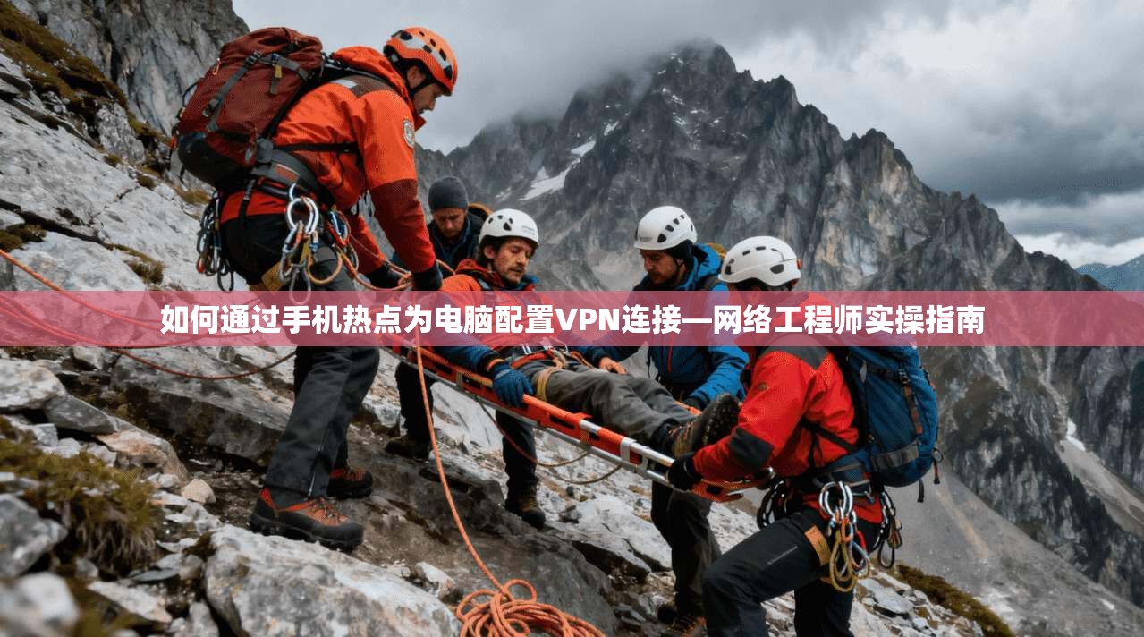 如何通过手机热点为电脑配置VPN连接—网络工程师实操指南