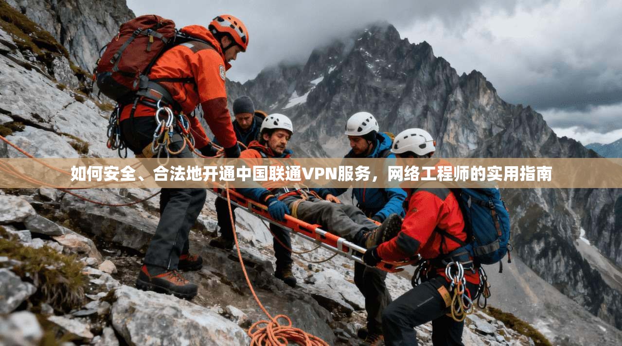 如何安全、合法地开通中国联通VPN服务，网络工程师的实用指南