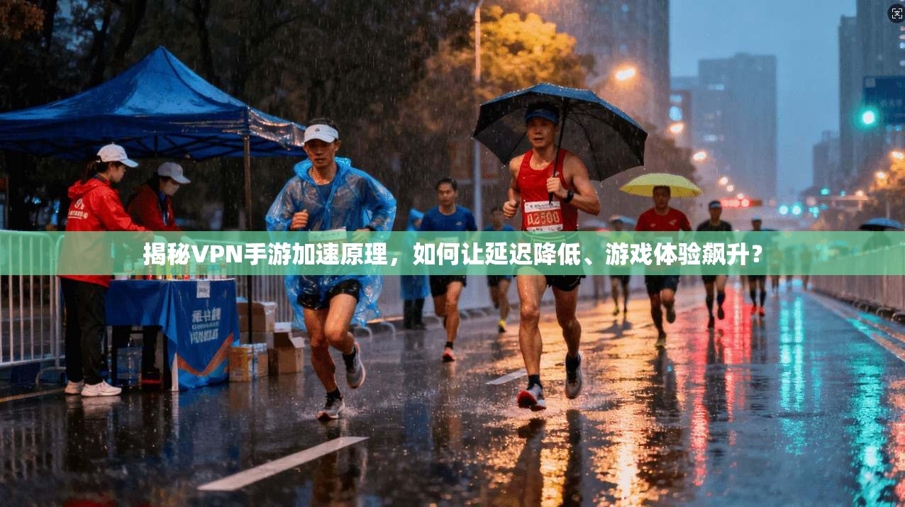 揭秘VPN手游加速原理，如何让延迟降低、游戏体验飙升？