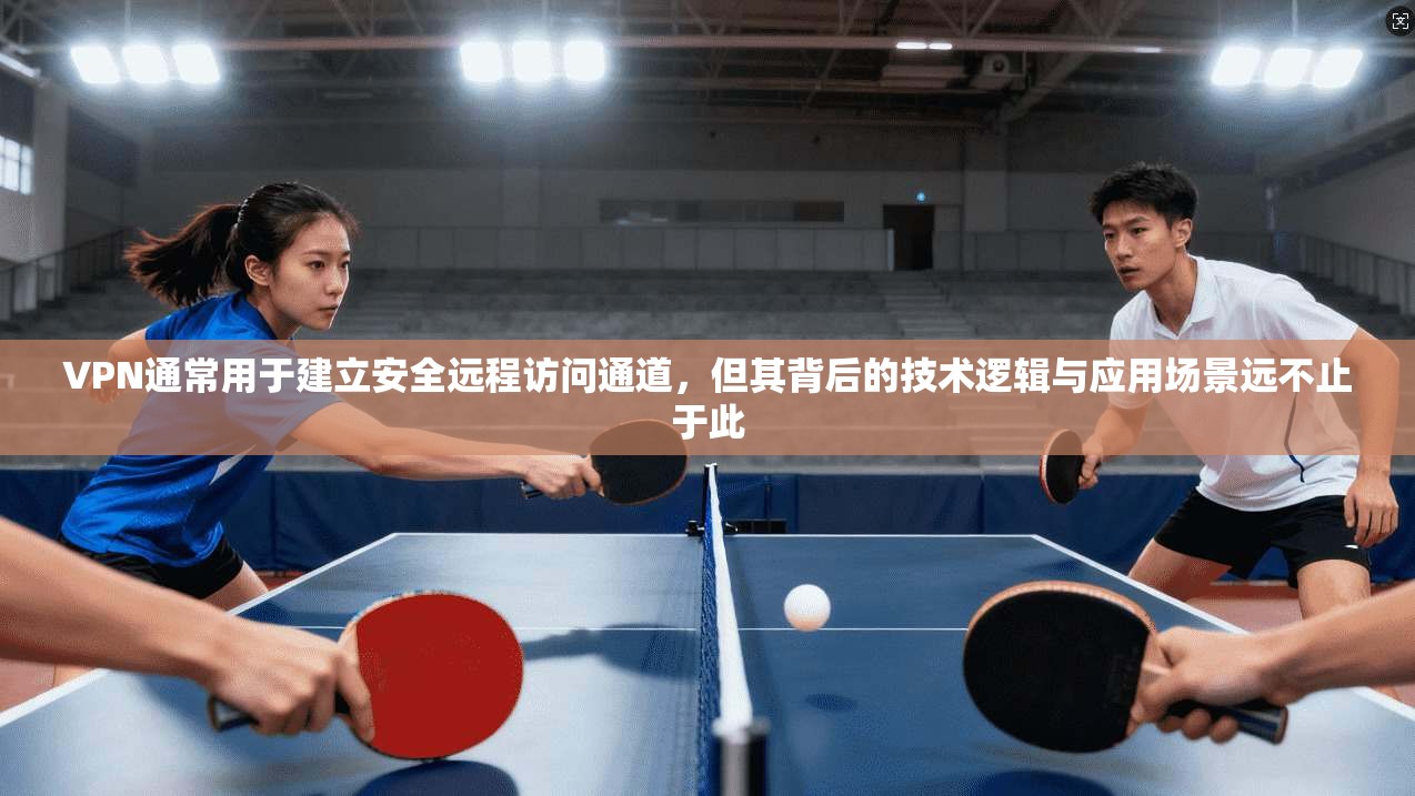 VPN通常用于建立安全远程访问通道，但其背后的技术逻辑与应用场景远不止于此