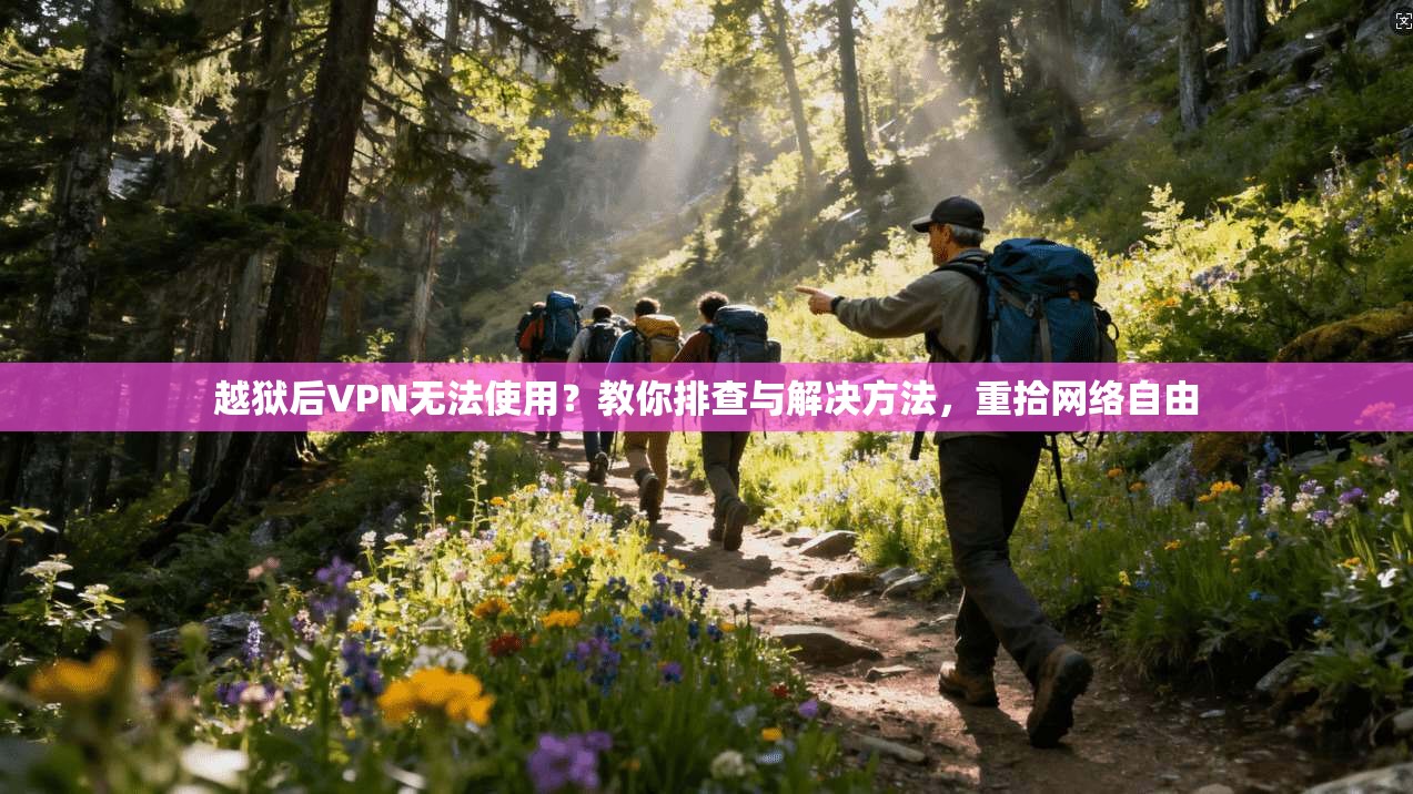 越狱后VPN无法使用？教你排查与解决方法，重拾网络自由