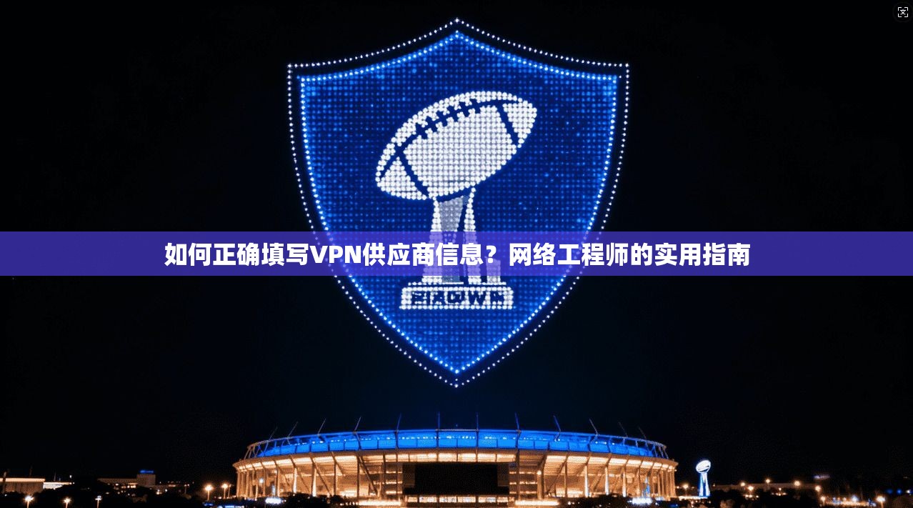 如何正确填写VPN供应商信息？网络工程师的实用指南