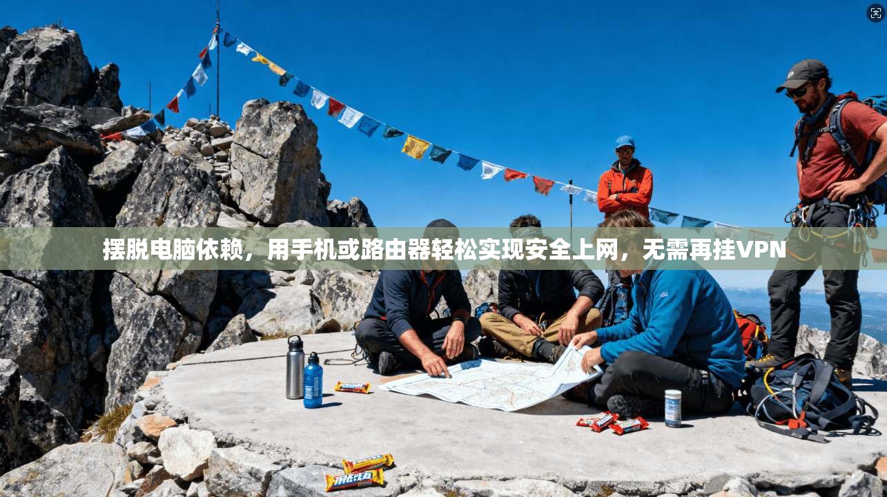 摆脱电脑依赖，用手机或路由器轻松实现安全上网，无需再挂VPN