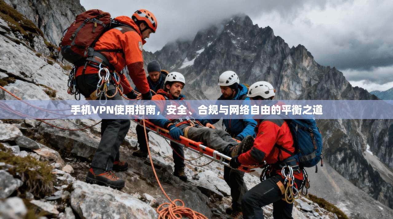 手机VPN使用指南，安全、合规与网络自由的平衡之道