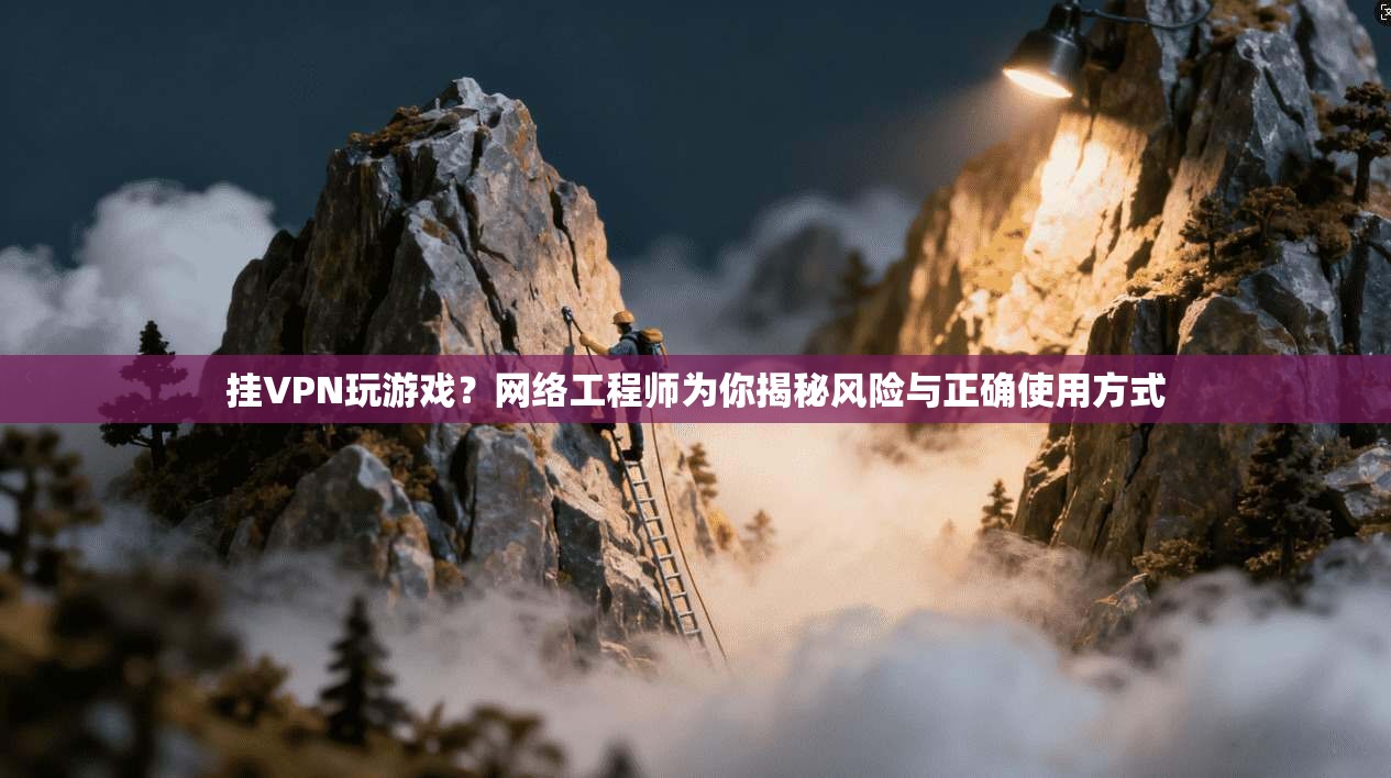 挂VPN玩游戏？网络工程师为你揭秘风险与正确使用方式