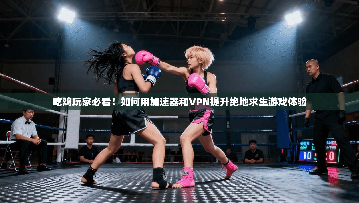 吃鸡玩家必看！如何用加速器和VPN提升绝地求生游戏体验