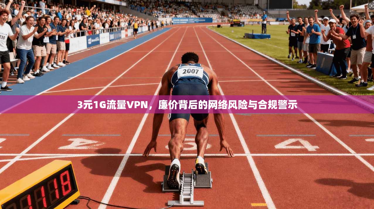 3元1G流量VPN，廉价背后的网络风险与合规警示