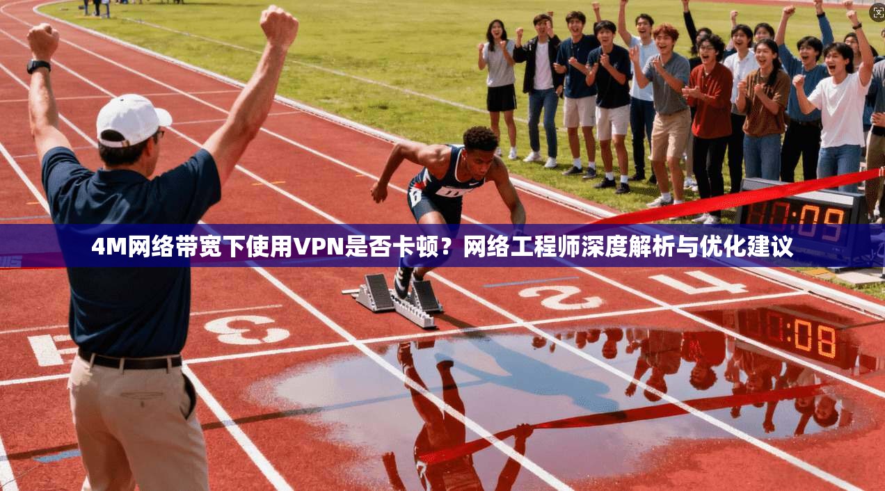 4M网络带宽下使用VPN是否卡顿？网络工程师深度解析与优化建议