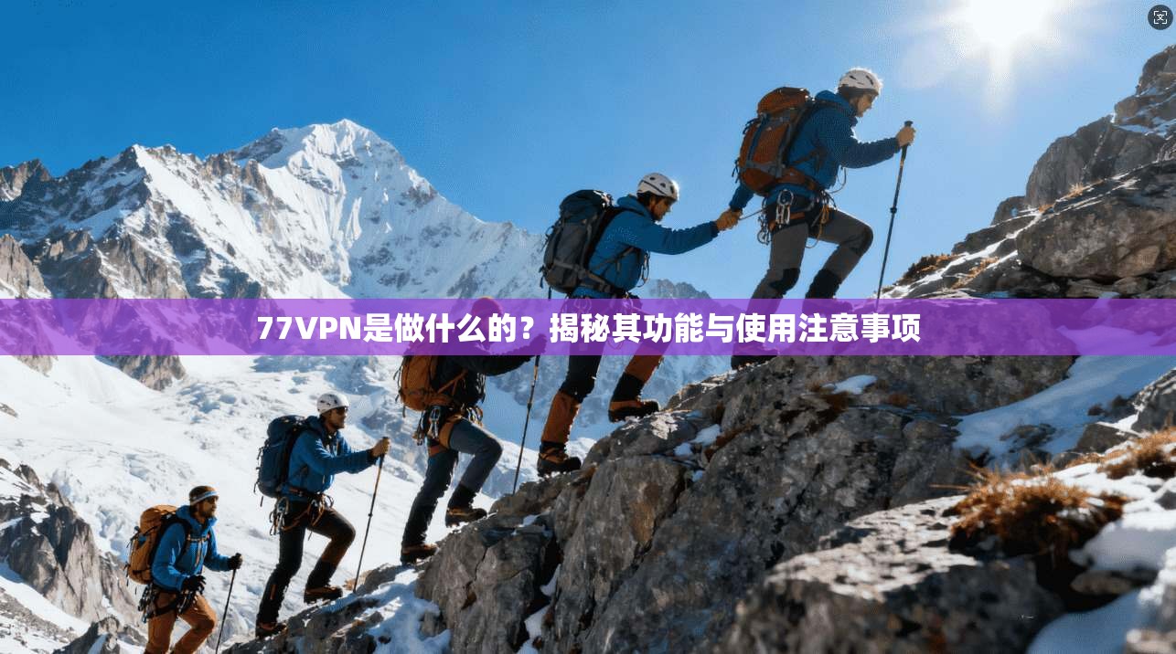 77VPN是做什么的？揭秘其功能与使用注意事项