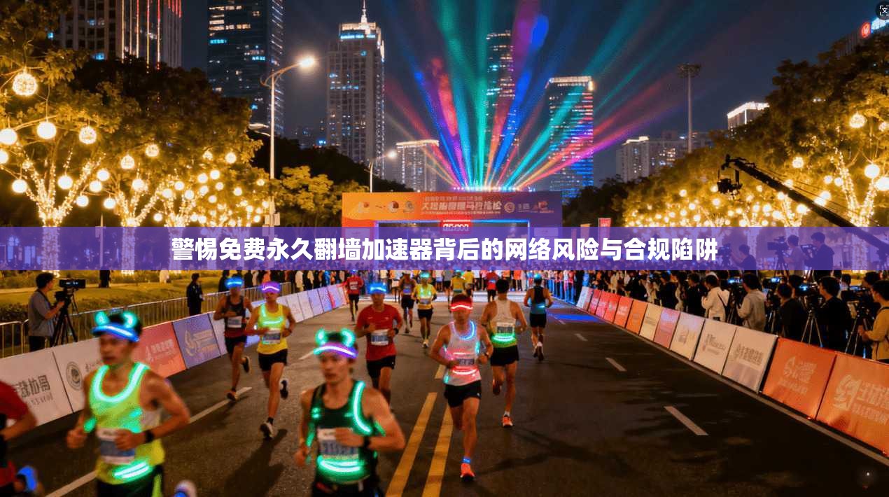 警惕免费永久翻墙加速器背后的网络风险与合规陷阱