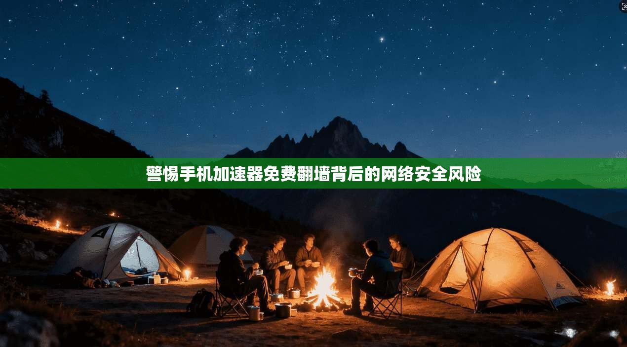 警惕手机加速器免费翻墙背后的网络安全风险