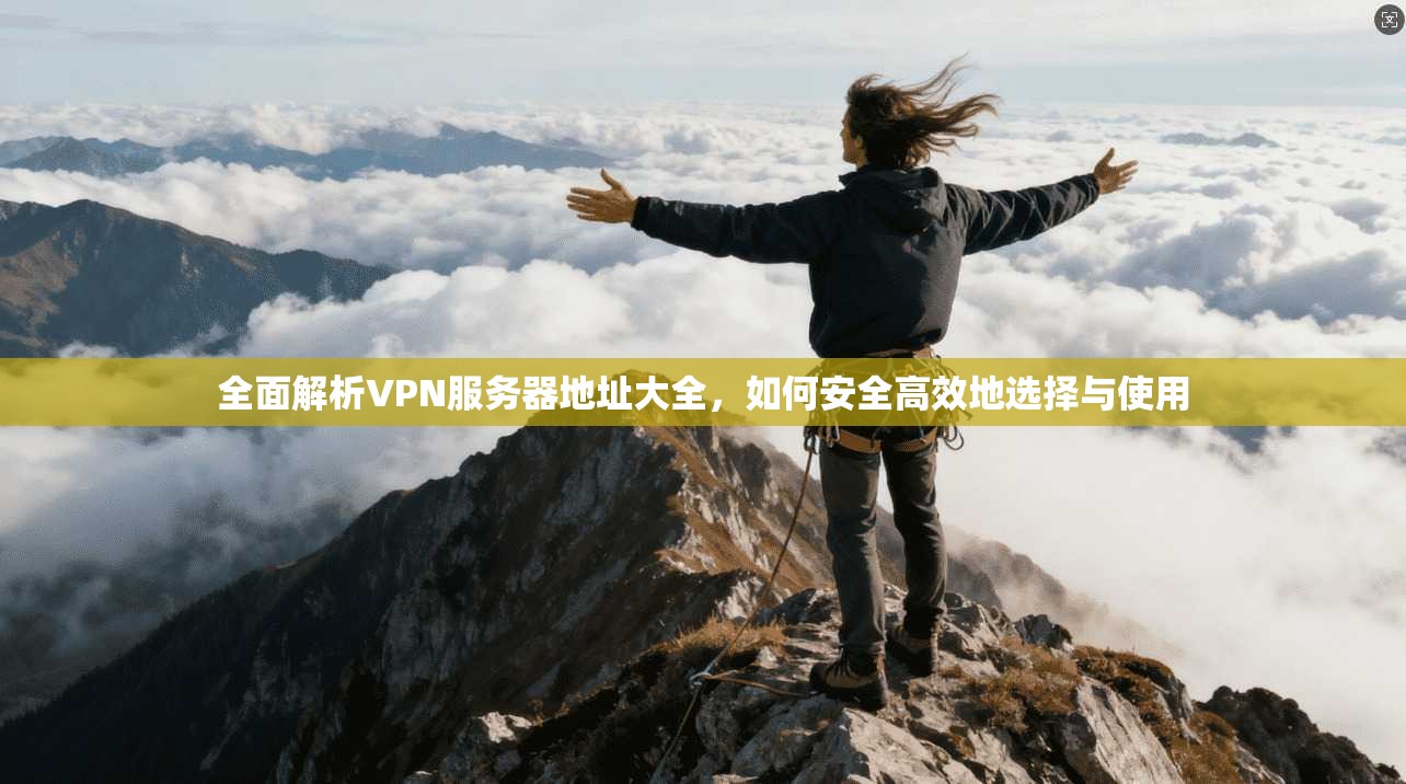 全面解析VPN服务器地址大全，如何安全高效地选择与使用